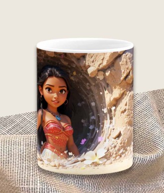 Caneca 3D - Moana 2