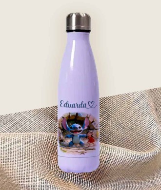 Squeeze Garrafa Térmica Inox  Branca 450ml