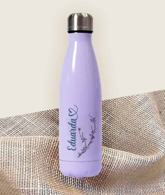 Squeeze Garrafa Térmica Inox  Branca 450ml